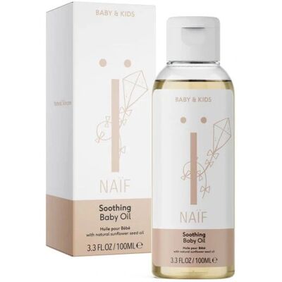 Naif Baby & Kids Kalmerende Babyolie - Babyolie Naif Baby & Kids Kalmerende Babyolie - Babyolie