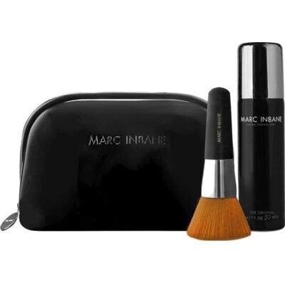 Marc Inbane Reise-Set 50ml - Natürliches Bräunungsspray, Kabuki & Tasche Marc Inbane Reise-Set 50ml - Natürliches Bräunungsspray, Kabuki & Tasche