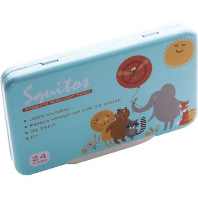 Squitos Patch Répulsif Moustiques Naturel - 24 pièces Squitos Patch Répulsif Moustiques Naturel - 24 pièces