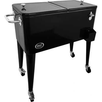 AXI Rétro Cooler Noir 76 L - Glacière AXI Rétro Cooler Noir 76 L - Glacière