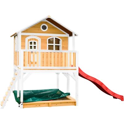 AXI Classic Marc Spielhaus - Holzspielhaus mit Sandkasten & Rutsche AXI Classic Marc Spielhaus - Holzspielhaus mit Sandkasten & Rutsche