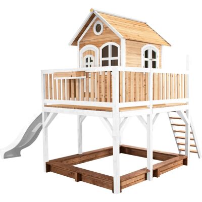 AXI Classic Liam Spielhaus - Holz Kinderhaus mit Rutsche AXI Classic Liam Spielhaus - Holz Kinderhaus mit Rutsche
