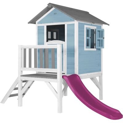 Maison de jeu AXI Lodge XL - Bleu, Violet, 57cm Plateforme - Publicité Maison de jeu AXI Lodge XL - Bleu, Violet, 57cm Plateforme - Publicité