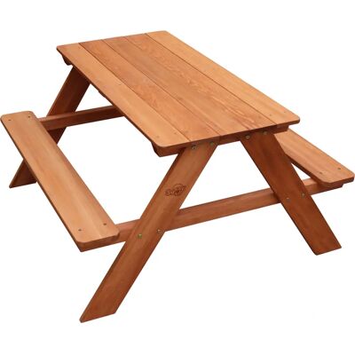 Table de Pique-Nique Sunny Dave - Marron - Mobilier de Jardin pour Enfants - Publicité Table de Pique-Nique Sunny Dave - Marron - Mobilier de Jardin pour Enfants - Publicité