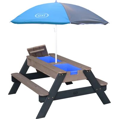 Table de pique-nique et eau/sable Axi Nick - Table multi-activités enfants - Publicité Table de pique-nique et eau/sable Axi Nick - Table multi-activités enfants - Publicité