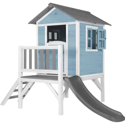 AXI Beach Lodge XL Plac zabaw Blue Karaibskie - Szara Zjeżdżalnia AXI Beach Lodge XL Plac zabaw Blue Karaibskie - Szara Zjeżdżalnia