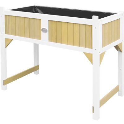 AXI Hochbeet - 120x54x90cm - Braun/Weiß AXI Hochbeet - 120x54x90cm - Braun/Weiß