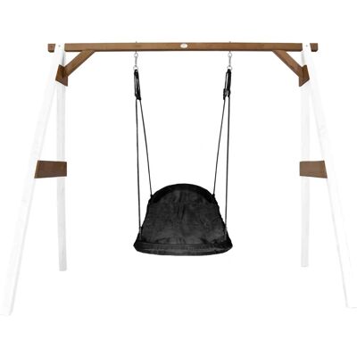 AXI Roxy Nestschaukel Weiß/Braun - Kinderspielplatz Außen AXI Roxy Nestschaukel Weiß/Braun - Kinderspielplatz Außen