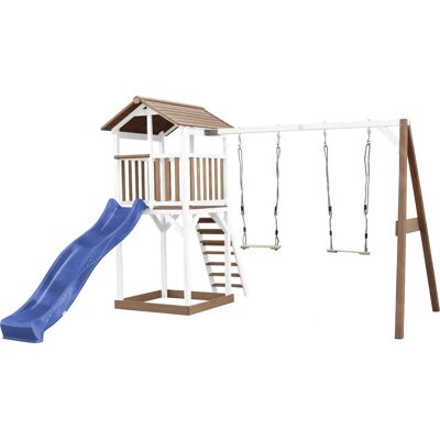 AXI Strandtoren - Houten Speeltoestel met Dubbele Schommel AXI Strandtoren - Houten Speeltoestel met Dubbele Schommel