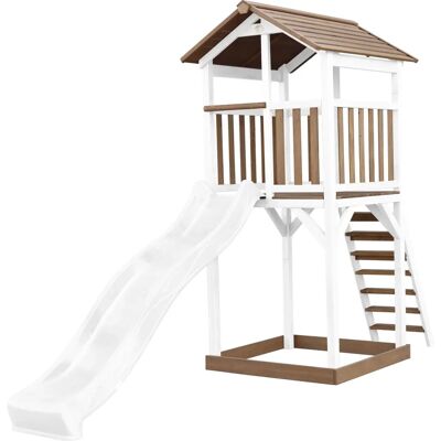 AXI Beach Tower Marron/Blanc - Tour de jeu - Publicité AXI Beach Tower Marron/Blanc - Tour de jeu - Publicité