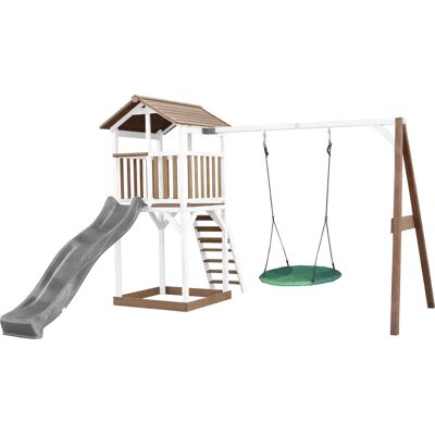 AXI Strandturm mit Sommer Nestschaukel - Spielturm AXI Strandturm mit Sommer Nestschaukel - Spielturm