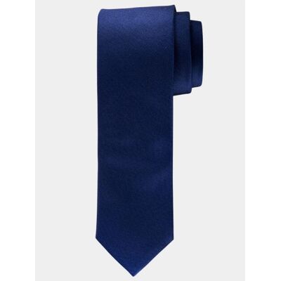 Profuomo Marineblau Zijden Das - Klassiek Formeel Accessoire Profuomo Marineblau Zijden Das - Klassiek Formeel Accessoire
