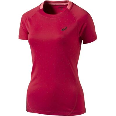 Asics Roze Katoenen Kort Mouw T-Shirt - Producttype Asics Roze Katoenen Kort Mouw T-Shirt - Producttype