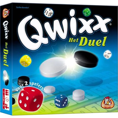 White Goblin Games Qwixx Le Duel - Jeu de Société Multicolore - Publicité White Goblin Games Qwixx Le Duel - Jeu de Société Multicolore - Publicité