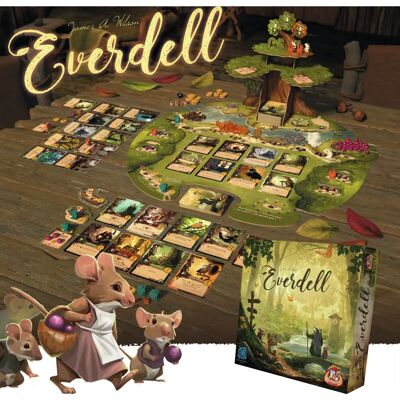 White Goblin Games Everdell Bordspel Tegelgebaseerd - Bordspel White Goblin Games Everdell Bordspel Tegelgebaseerd - Bordspel