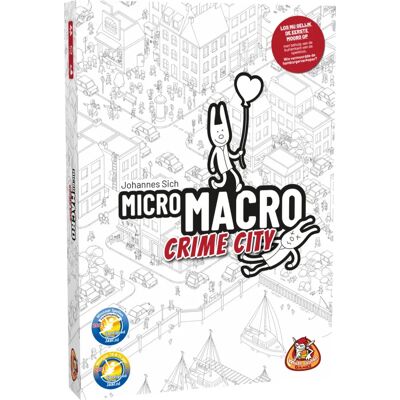 White Goblin Games MicroMacro Crime City - Detective Bordspel White Goblin Games MicroMacro Crime City - Detective Bordspel