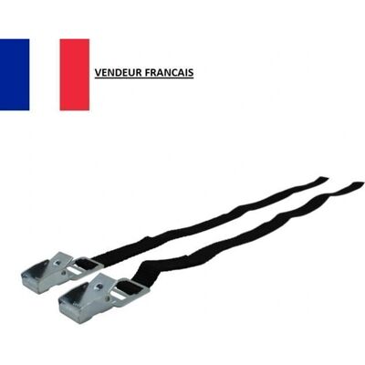 Ensemble de sangles pour vélo Tormino - Fixe sur porte-vélos - Publicité Ensemble de sangles pour vélo Tormino - Fixe sur porte-vélos - Publicité