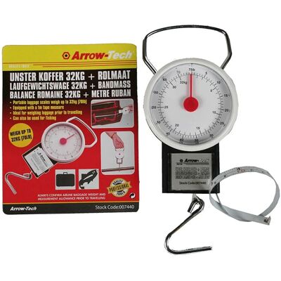Benson 90065 Analoge Waage - Metall, 32kg Max Benson 90065 Analoge Waage - Metall, 32kg Max