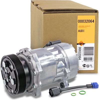 NRF 32064 Luftkonditionskompressor - Easy Fit för VW, Audi, Skoda NRF 32064 Luftkonditionskompressor - Easy Fit för VW, Audi, Skoda
