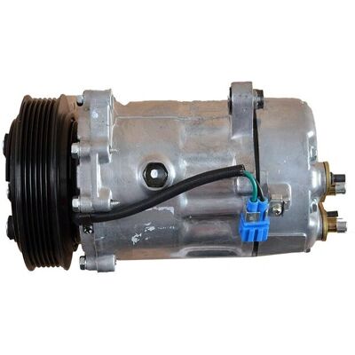 NRF SD7V16 Luftkonditionering Kompressor - 12V, 6 Rillor, PAG Olja NRF SD7V16 Luftkonditionering Kompressor - 12V, 6 Rillor, PAG Olja