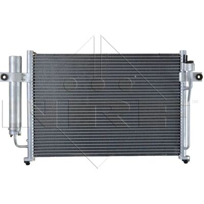 Hyundai 976061c000 Condenseur d'AC en aluminium - avec déshydrateur et joint Hyundai 976061c000 Condenseur d'AC en aluminium - avec déshydrateur et joint