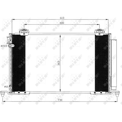 Toyota Model - Geschikte airco-Condensor - Eenvoudig te installeren Toyota Model - Geschikte airco-Condensor - Eenvoudig te installeren