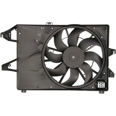 NRF Modell 47005 - Radiatorfläktmotor med Ram och Belastningsresistor NRF Modell 47005 - Radiatorfläktmotor med Ram och Belastningsresistor