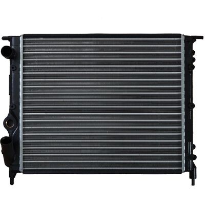 NRF 58786 Alumiinivirtauksen jäähdytin - Renault Clio 1, Rapid, 19 II 3/5 ovet NRF 58786 Alumiinivirtauksen jäähdytin - Renault Clio 1, Rapid, 19 II 3/5 ovet