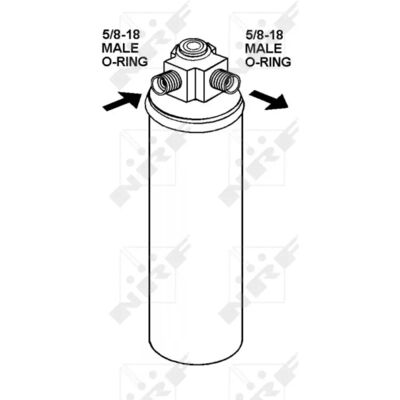 Porsche 911 Aluminium-Klimaanlagenfilter - 67mm Durchmesser Porsche 911 Aluminium-Klimaanlagenfilter - 67mm Durchmesser