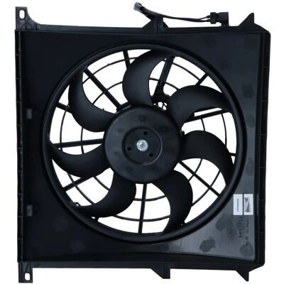 NRF 47024 BMW Radiator Fani - 6 Siipiä, 12V, D-muotoinen NRF 47024 BMW Radiator Fani - 6 Siipiä, 12V, D-muotoinen