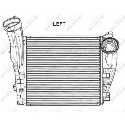 Αλουμινένιος intercooler NRF 30781 για Porsche Cayenne - ανταλλάκτης Αλουμινένιος intercooler NRF 30781 για Porsche Cayenne - ανταλλάκτης