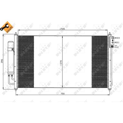 Nrf 35878 Nissan Murano Klimakühler Nrf 35878 Nissan Murano Klimakühler