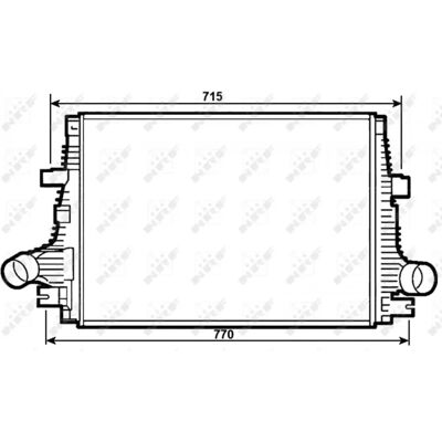 Valeo 30284 Intercooler - Luftkühler Valeo 30284 Intercooler - Luftkühler