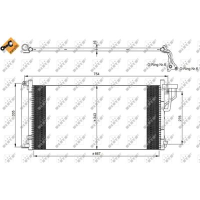NRF Easy Fit 35962 Κλιματιστικό Ψυγείο - Kia Hyundai NRF Easy Fit 35962 Κλιματιστικό Ψυγείο - Kia Hyundai