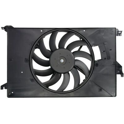 NRF 47458 Radiatorvifte - Rektangulær, 12V, 230W, 11 blader NRF 47458 Radiatorvifte - Rektangulær, 12V, 230W, 11 blader