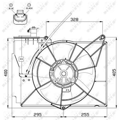 NRF Radiatorin tuuletin 47530 - Lämmitin NRF Radiatorin tuuletin 47530 - Lämmitin