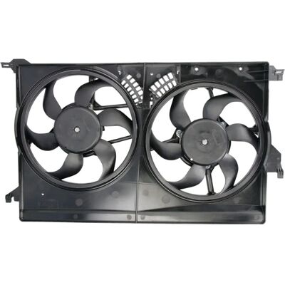 NRF 47614 Ventilatormotor - Dobbelt Port - Oval Form - 6 Blade NRF 47614 Ventilatormotor - Dobbelt Port - Oval Form - 6 Blade