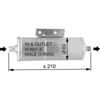 NRF 33333 Auto-Klimaanlagen-Trockner - Trockner für Mazda MX-5 NRF 33333 Auto-Klimaanlagen-Trockner - Trockner für Mazda MX-5