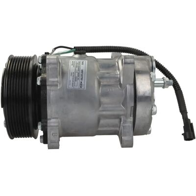 NRF SD7H15 Kompressori - 8 urat, 24V, PAG 46 Öljy NRF SD7H15 Kompressori - 8 urat, 24V, PAG 46 Öljy