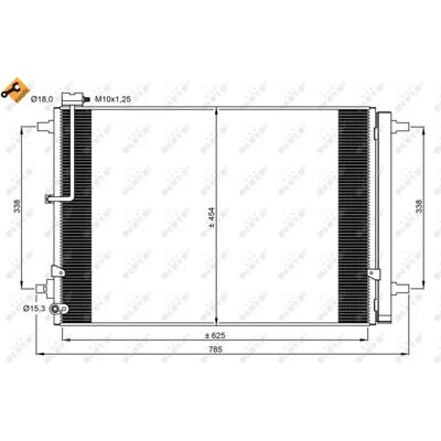NRF 350059 Aluminium Klimakondensator - Easy Fit für Audi A8 D4 NRF 350059 Aluminium Klimakondensator - Easy Fit für Audi A8 D4