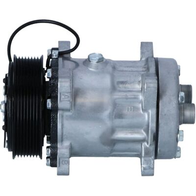 NRF Modell SD7H15-7822 Kompressor - Olje PAG 46, 8 Riller, 12V NRF Modell SD7H15-7822 Kompressor - Olje PAG 46, 8 Riller, 12V