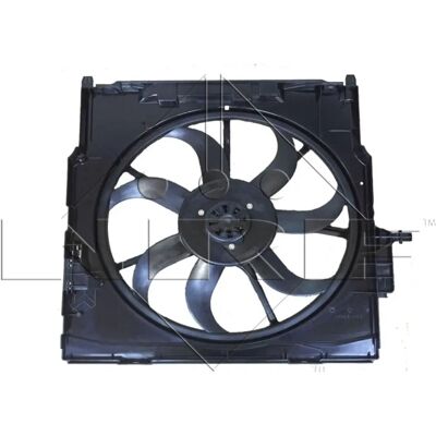 NRF 47733 Jäähdyttimen Tuuletinmoottori - 7 Siipiä, 12V, 600W, D-muotoisen kehys NRF 47733 Jäähdyttimen Tuuletinmoottori - 7 Siipiä, 12V, 600W, D-muotoisen kehys
