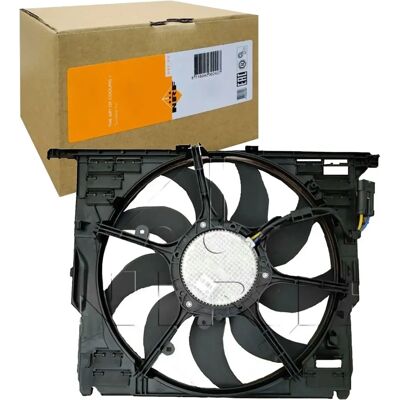 NRF Model 494 12 850 Børsteløs ventilatormotor - Radiatorventilator til BMW 5-serie NRF Model 494 12 850 Børsteløs ventilatormotor - Radiatorventilator til BMW 5-serie
