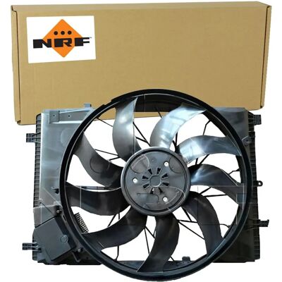NRF 47853 Radiatorkjøler Vifte Motor - 4-Pin, 850W, 12V, D-Form Ramme NRF 47853 Radiatorkjøler Vifte Motor - 4-Pin, 850W, 12V, D-Form Ramme