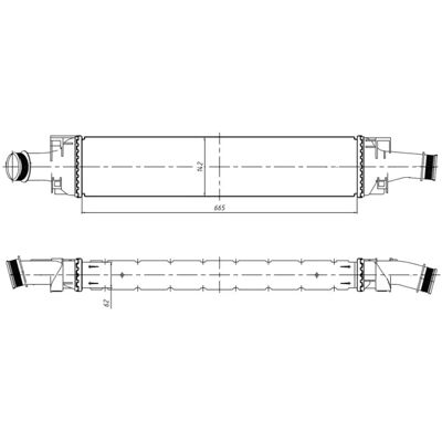 Intercooler NRF para Audi A4 B9, A6 C8, A5, A7, Q5 Intercooler NRF para Audi A4 B9, A6 C8, A5, A7, Q5