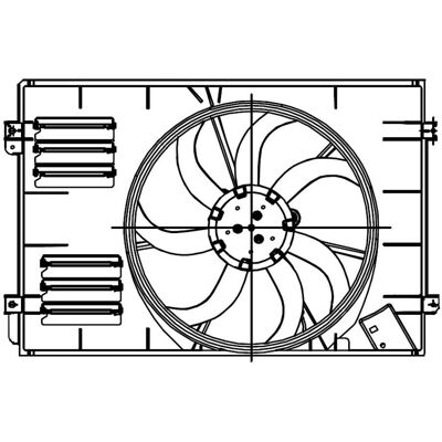 NRF 47925 Ventilatoren Motor - Køleventilator - VW, Audi, Seat, Skoda NRF 47925 Ventilatoren Motor - Køleventilator - VW, Audi, Seat, Skoda