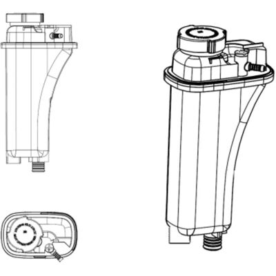 NRF 454042 Ausdehnungsbehälter - Für BMW 3er, 5er, 7er geeignet NRF 454042 Ausdehnungsbehälter - Für BMW 3er, 5er, 7er geeignet