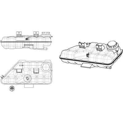 NRF Mercedes-Benz Modello 454045 Serbatoio di Espansione Bianco - Expansion Tank NRF Mercedes-Benz Modello 454045 Serbatoio di Espansione Bianco - Expansion Tank