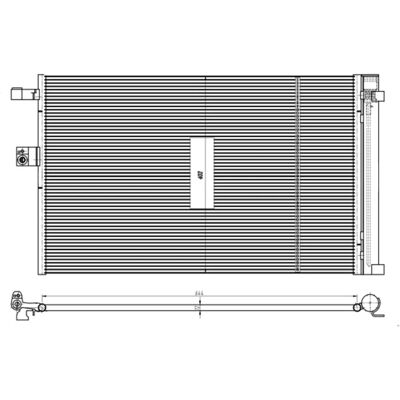 NRF 350462 Klimakühler - Mit Trockner, Dichtung, BMW X6/X5/X3 NRF 350462 Klimakühler - Mit Trockner, Dichtung, BMW X6/X5/X3