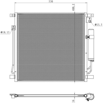 Συμπυκνωτής Κλιματισμού NRF 350502 - Mitsubishi L200 / Triton V Συμπυκνωτής Κλιματισμού NRF 350502 - Mitsubishi L200 / Triton V